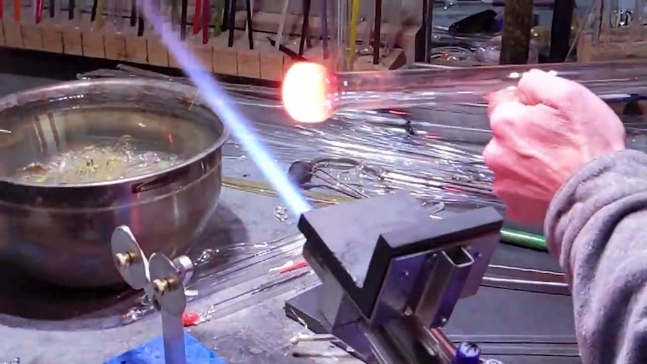 Making A Color Changing Pipe On A Torch - Elev8 Premier Fumed Pipe with Butter P88
