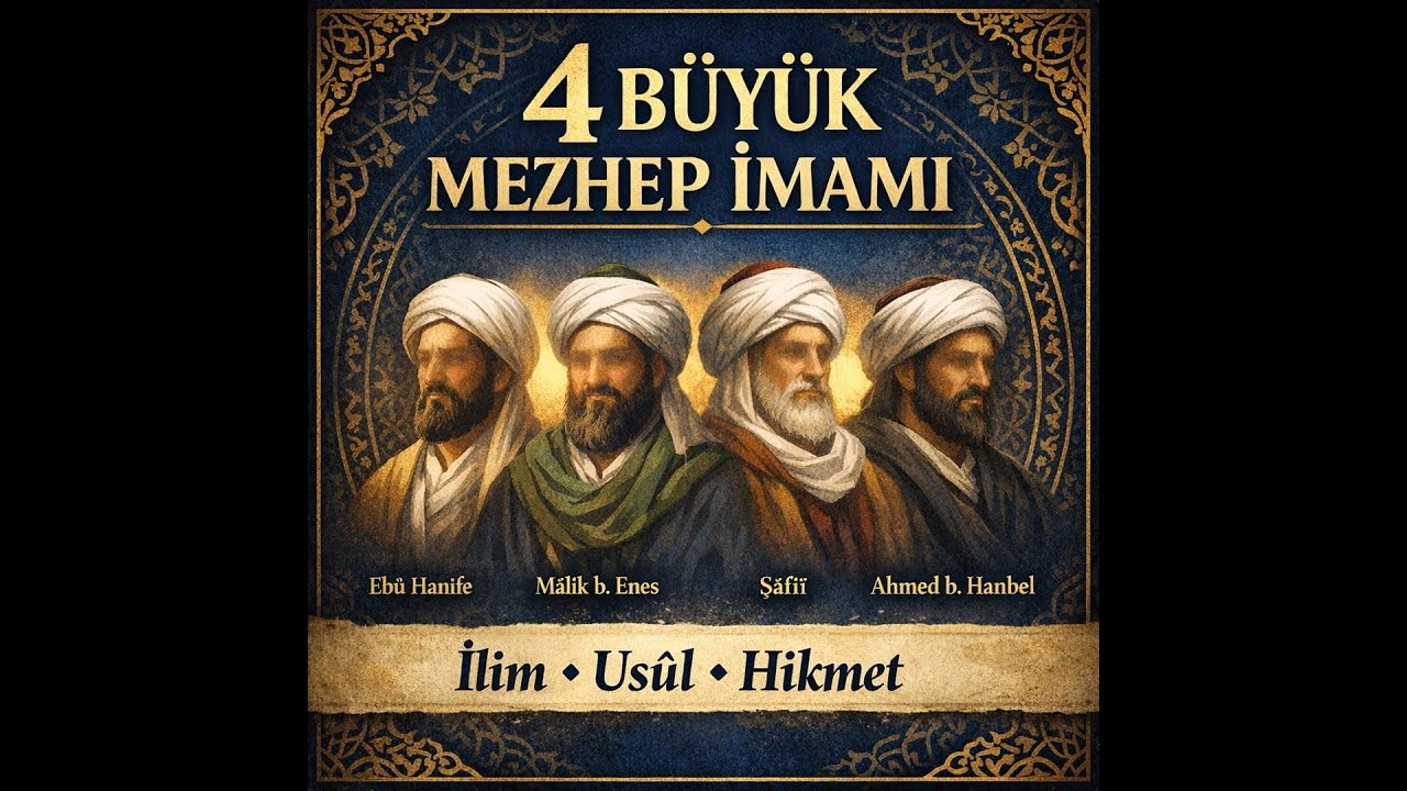 4 Büyük Mezhep İmamı | İslam’da Mezhepler Neden Var?