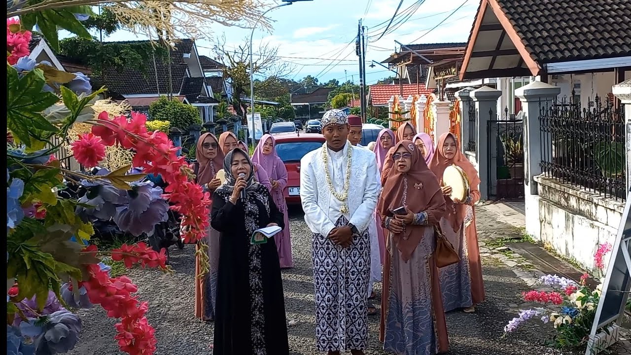 Mahlul qiyam,||mengiring pengantin|| hadrah khoirunnisa|| poka Balikpapan