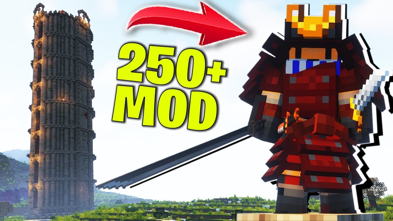 1 &Eacute;VEN &Aacute;T K&Eacute;SZ&Uuml;LT MODPACK (250+ MOD) - DawnCraft Bemutat&oacute;