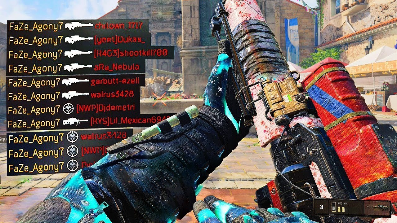 INSANE SNIPER SWAP FEED!! (BO4 Sniping Clips)