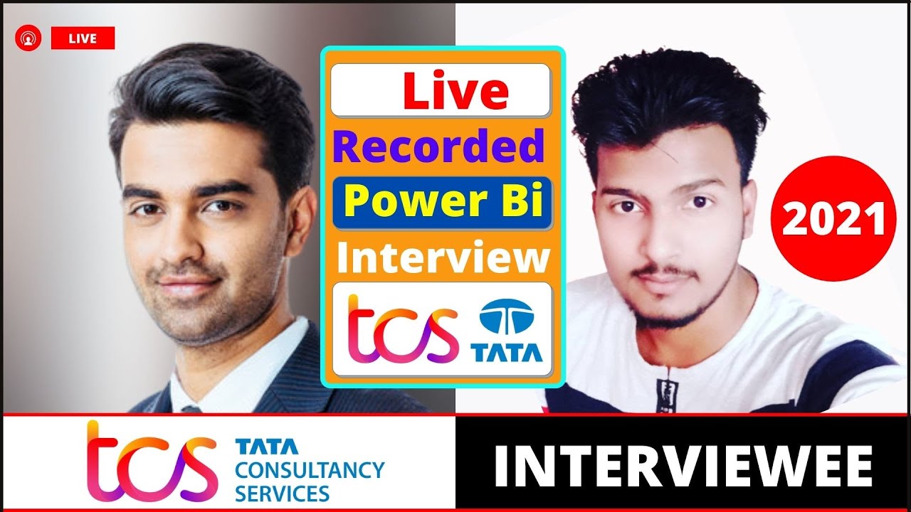 Live Recorded Interview For Power Bi Developer [Experienced] || TCS-2021