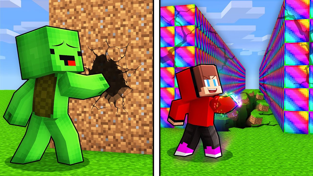 Mikey vs JJ OP Force Battle in Minecraft (Maizen)