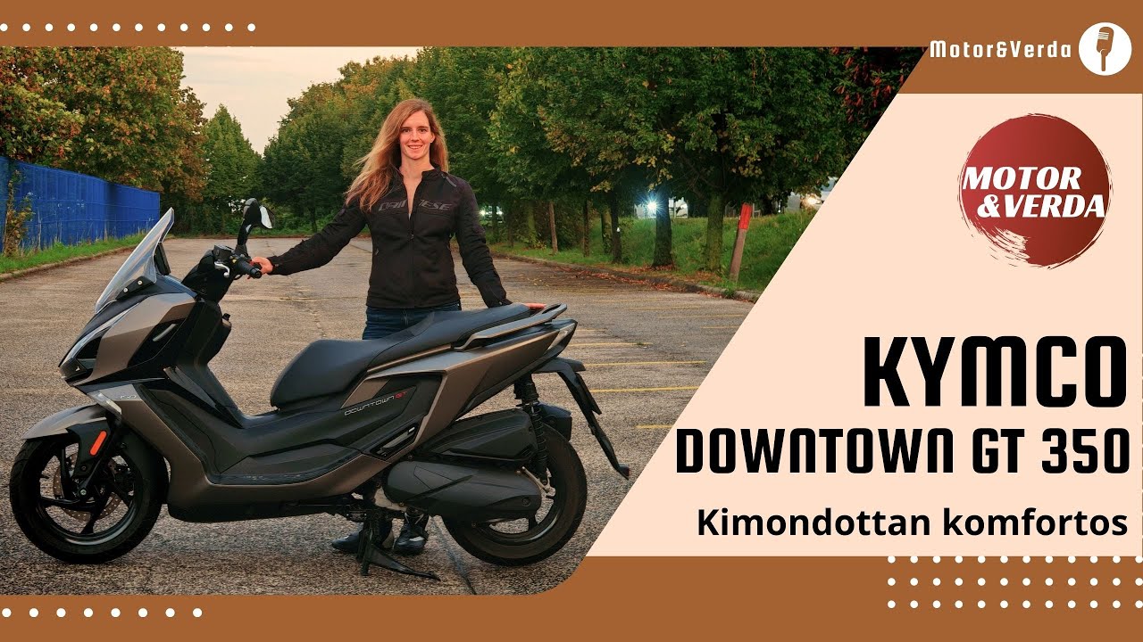 KYMCO Downtown GT 350 (2025) teszt - Kimondottan komfortos - Motor&Verda