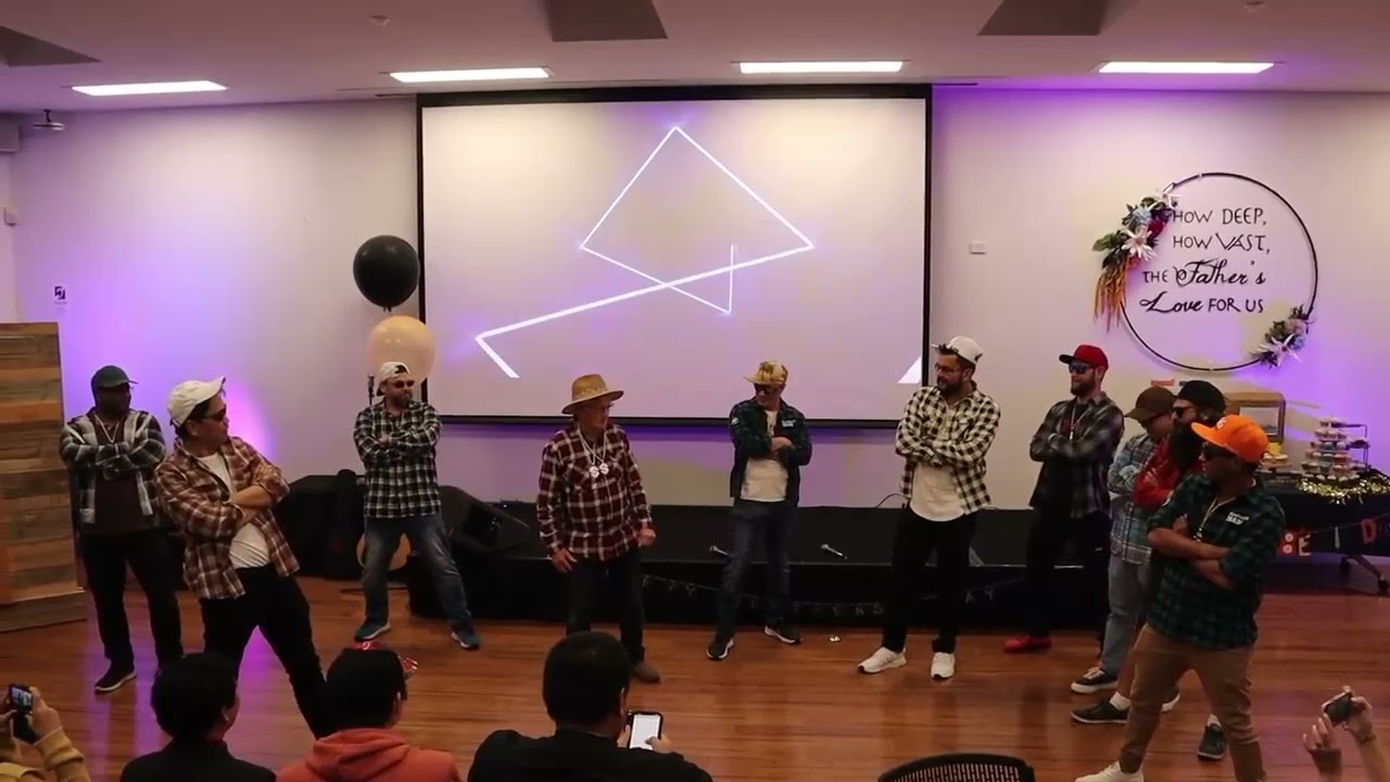 Fathers Day song and Dance (aspire Church Dads)