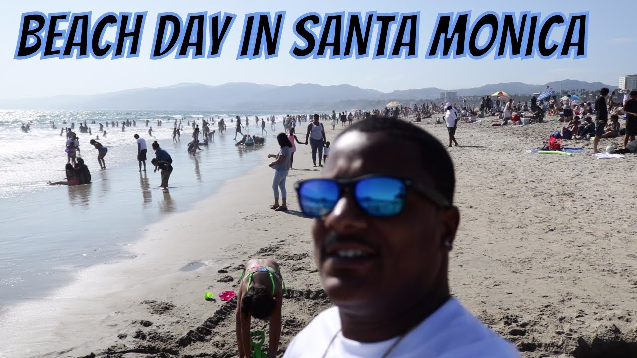 Beach Day In Santa Monica