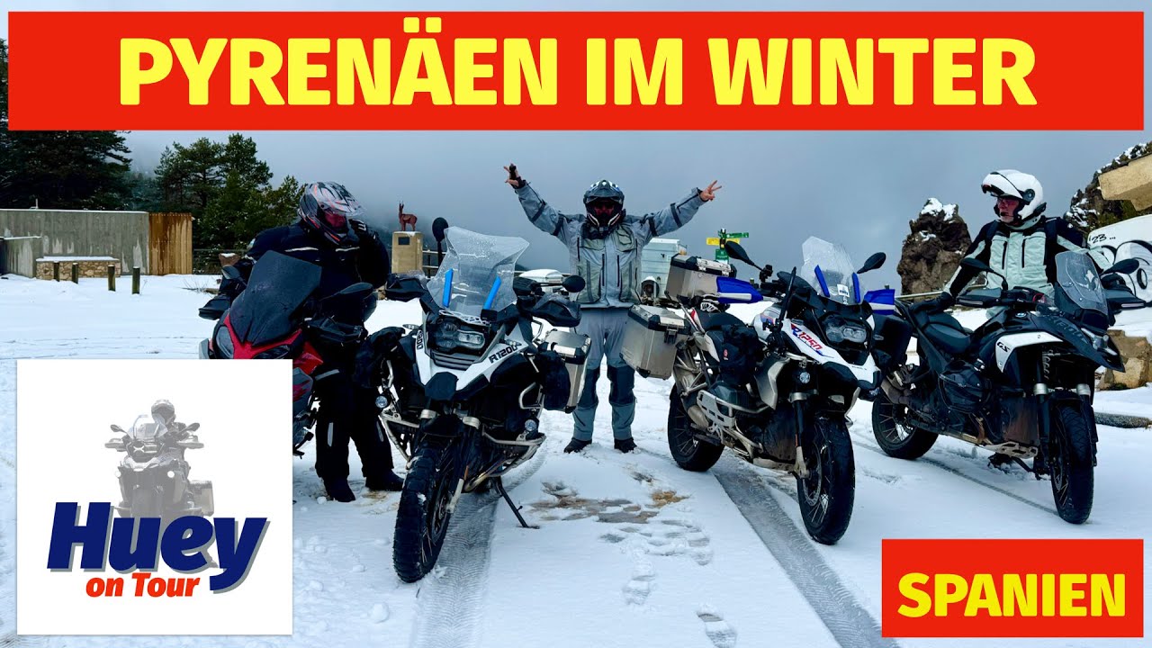 Motorradtour Pyren&auml;en - Winterflucht oder Flucht in den Winter?