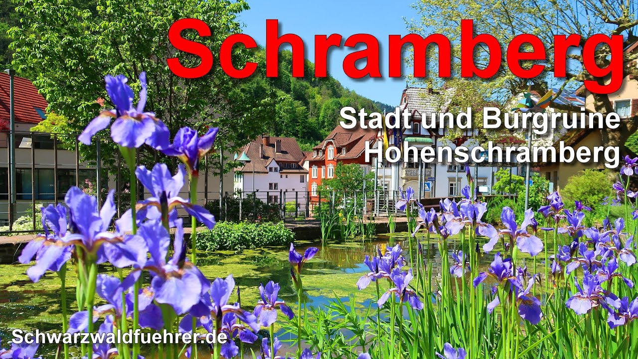 Schramberg und Burgruine Hohenschramberg im Schwarzwald