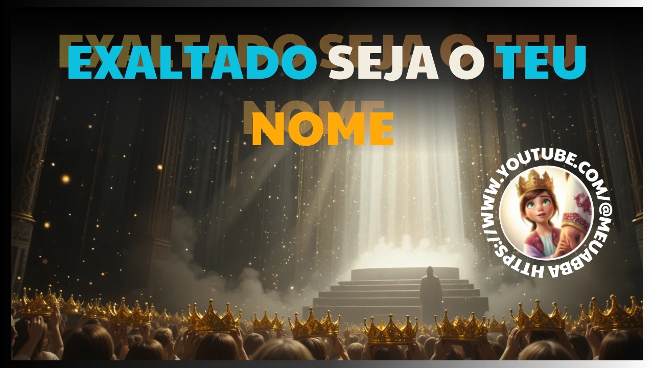 🎵 EXALTADO SEJA O TEU NOME ♬♪ - (Meu Abba)