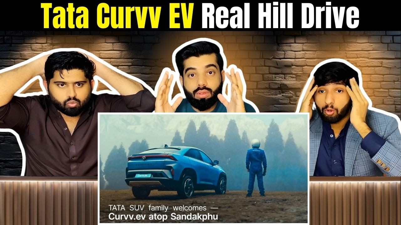Pakistani Reaction On The Silent Summit to Sandakphu ft TATA Curvv EV ⚡🏔️