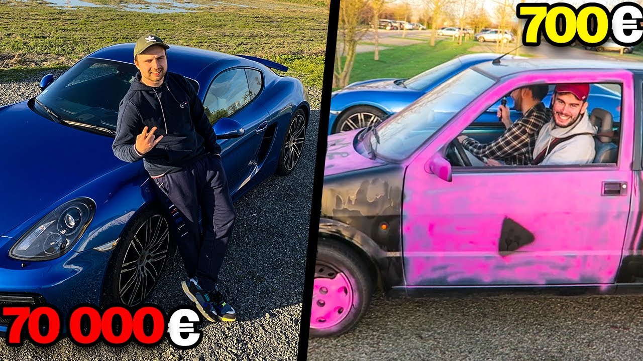 VOITURE &Agrave; 700&euro; VS VOITURE &Agrave; 70 000&euro; ( &ccedil;a part en Co***** )