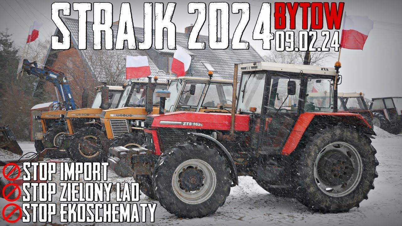 STRAJK ROLNIK&Oacute;W BYT&Oacute;W | #SOLIDARNI_Z_ROLNIKAMI #W_GOTOWOŚCI 🔥 GR MOKRZYN