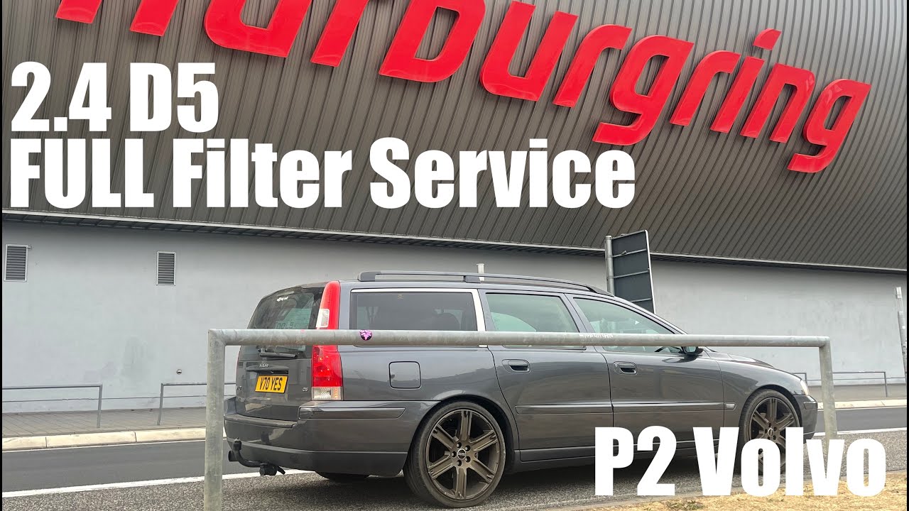 ALL P2 Volvo 2.4 D5 - Full Filter Service - V70 S60 S80 XC70 XC90