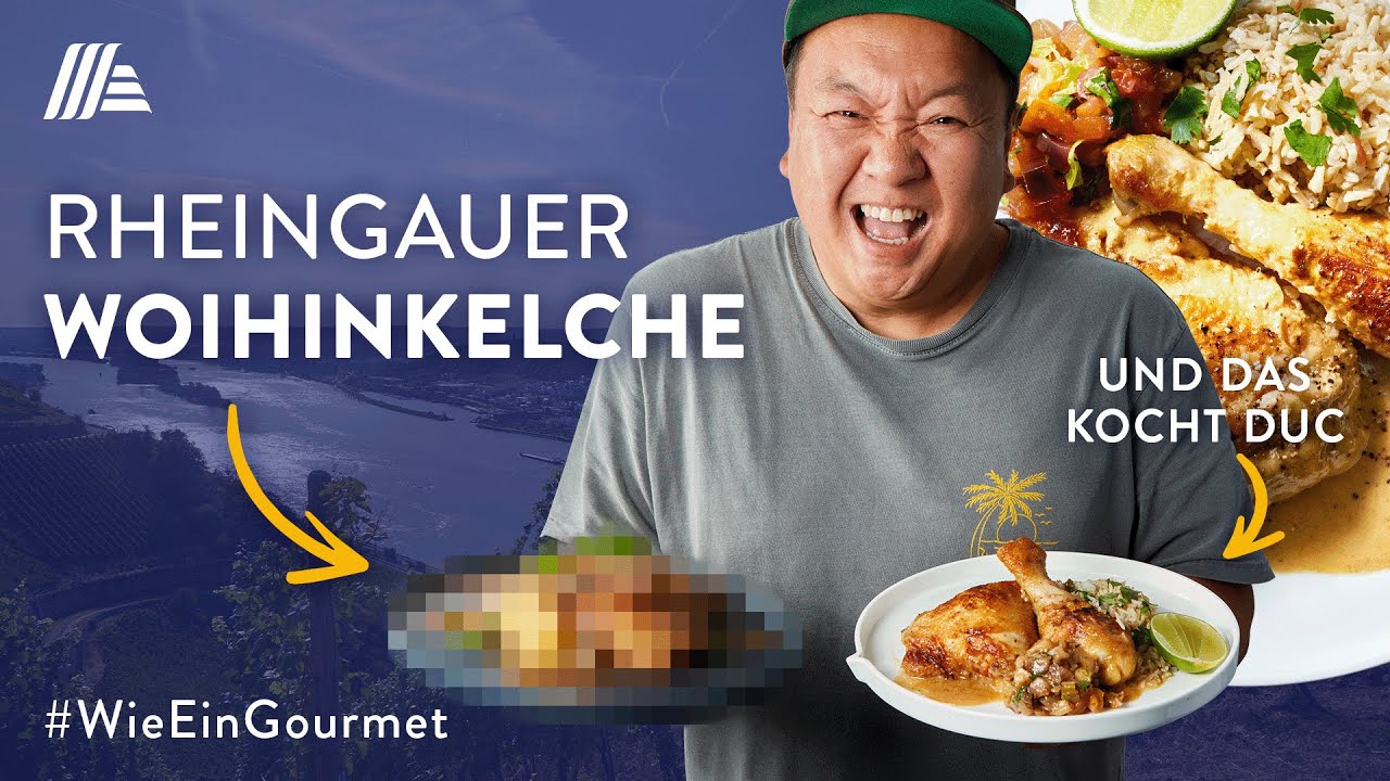 The Duc Ngo kocht Rheingauer Woihinkelche #WieEinGourmet 👨🏻‍🍳
