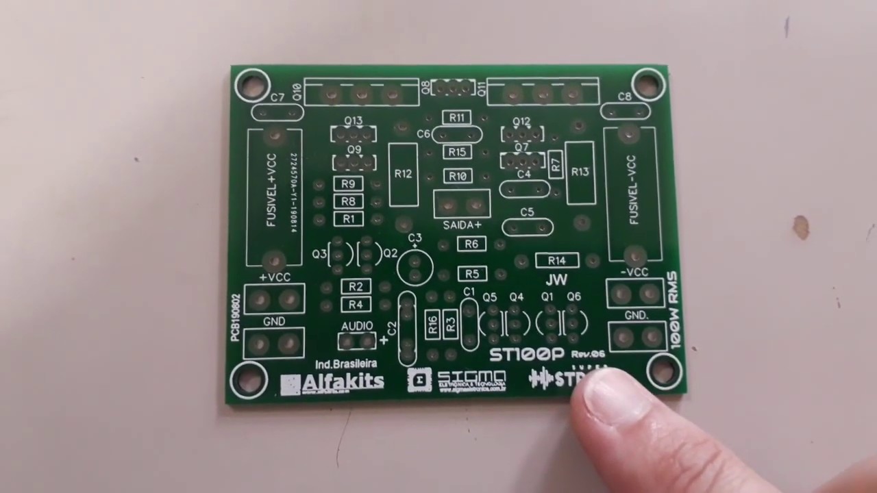 Apresenta&ccedil;&atilde;o Lan&ccedil;amento novo SUPERSTRONG ST100P VERS&Atilde;O 6! NOVO Amplificador HI-END Alfakits!