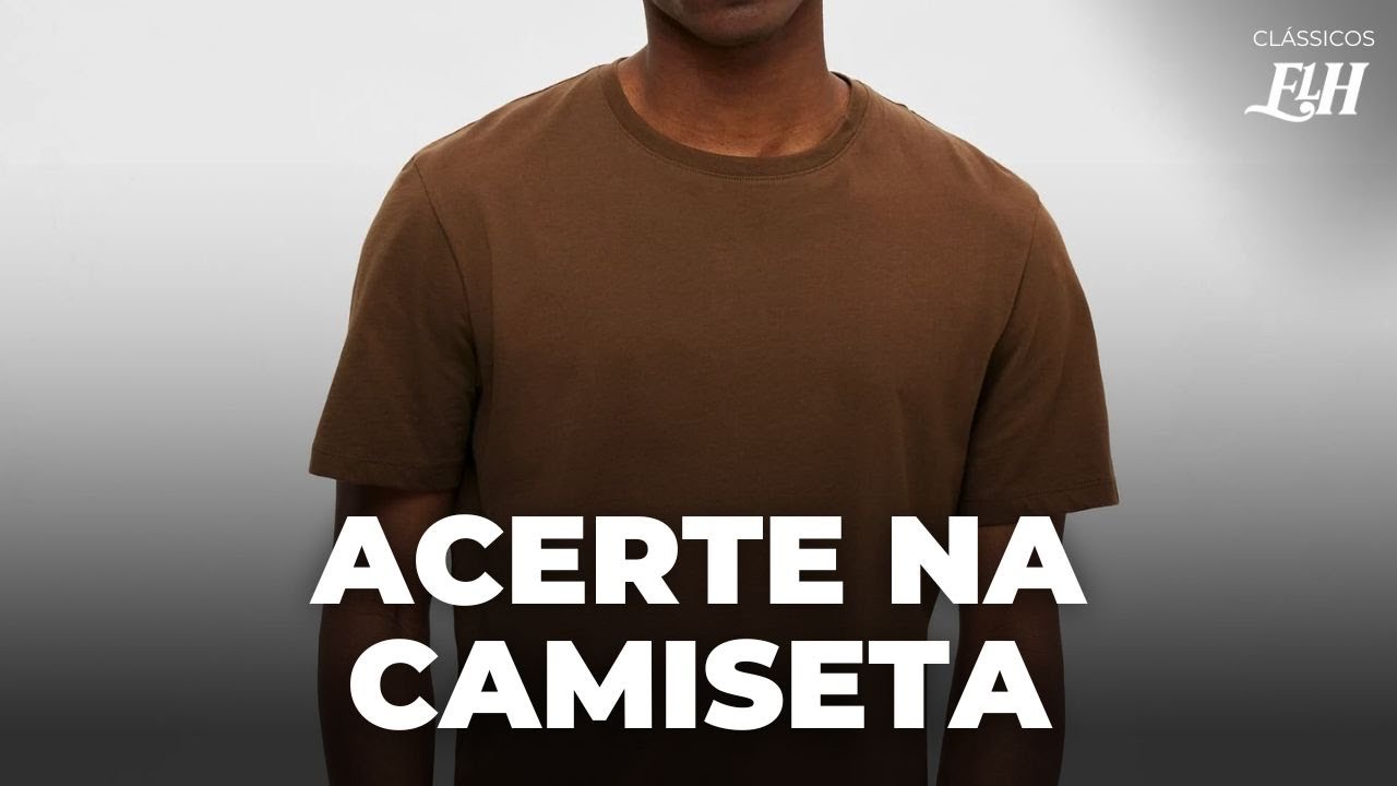 6 PROBLEMAS que todo mundo tem com CAMISETA BÁSICA - e como resolvê-los