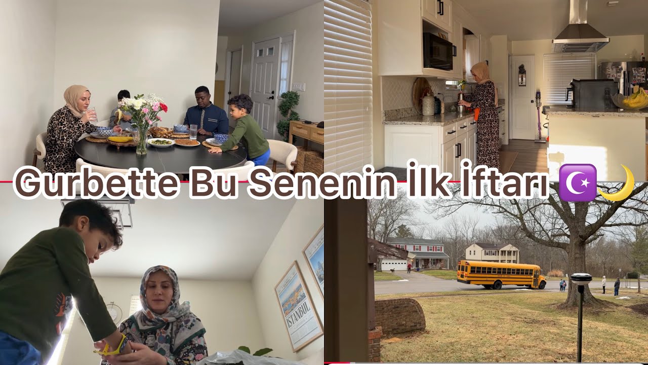İlk İftarımız ☪️🌙🤲🏼 İftar Menüsü Hazırlıyorum | Aydın ile Kargolarımızı Açıyoruz 🎁 RAMAZAN VLOG