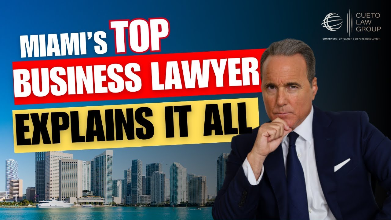 Miami's Top Corporate Lawyer Explains All