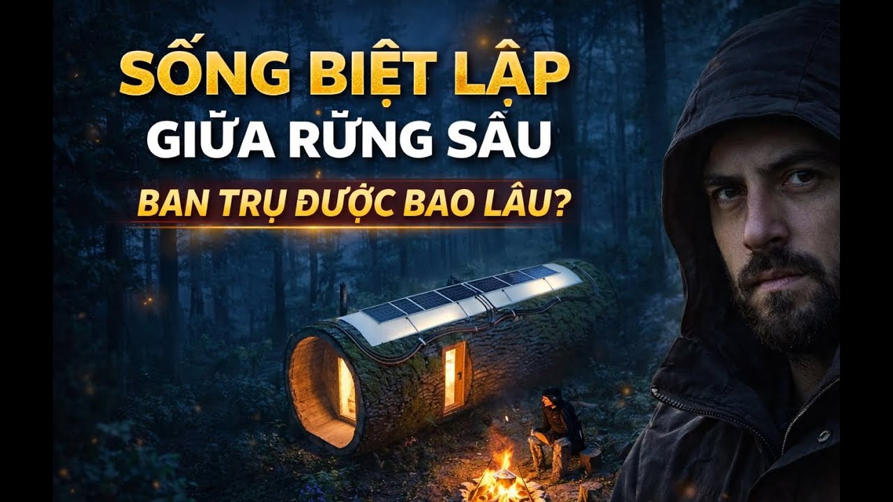 Sống Trong Thân Cây 100 Năm Tuổi – Sinh Tồn Kiểu Không Tưởng 