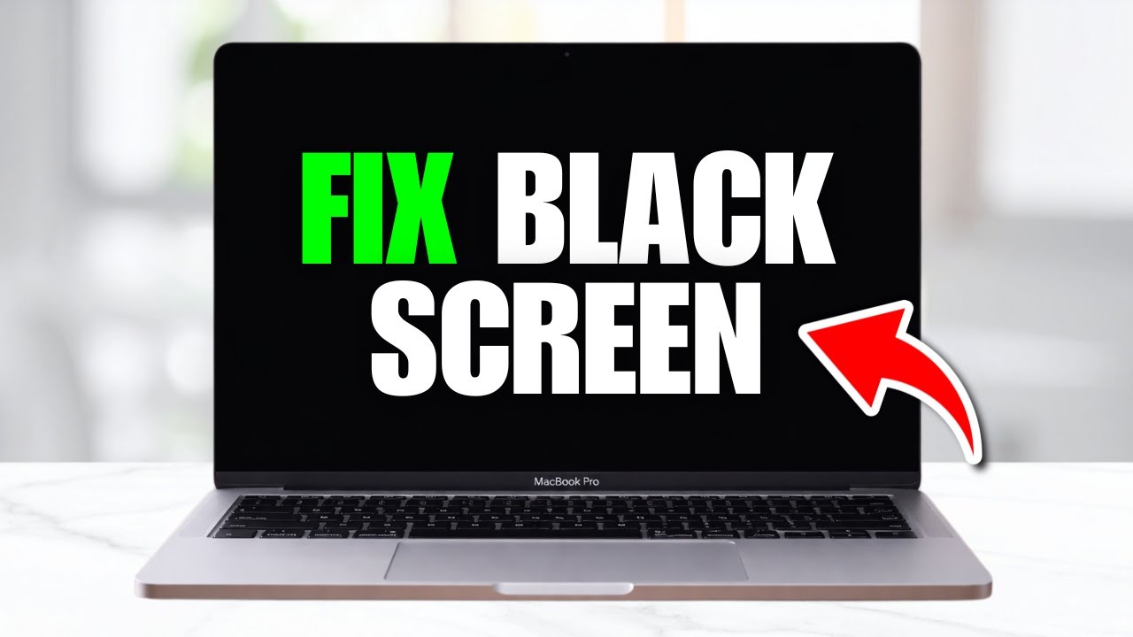 How To Fix MacBook Pro Black Screen (Step By Step)