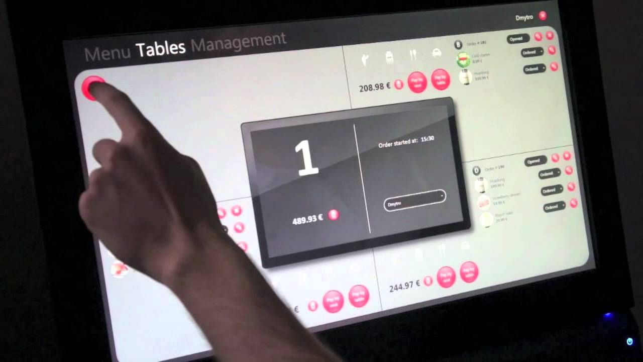IRT - Interactive Restaurant Technology - interactive table review