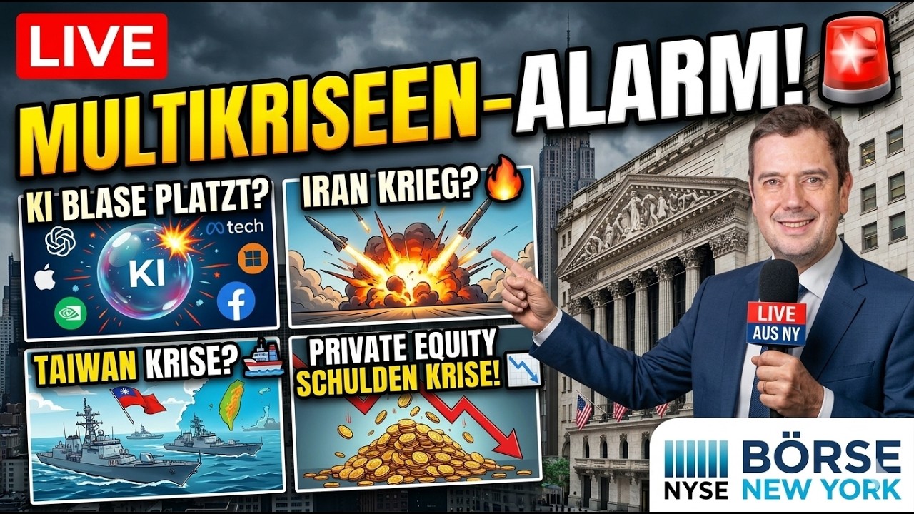 Wie geht es weiter? Iran-Krieg, KI-Blase, Taiwan, Private Equity Probleme....