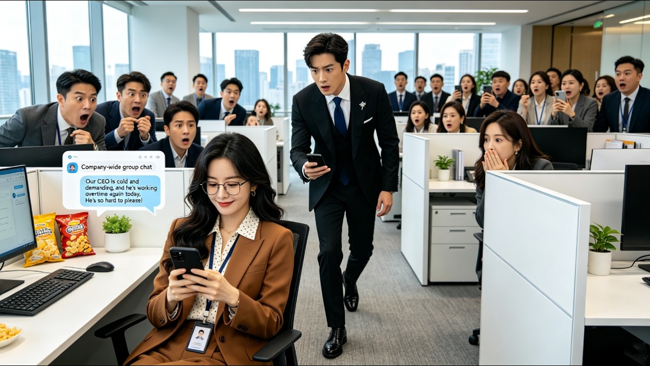 Intern vents about boss to friend, sends to group by mistake; CEO sees, falls for her!