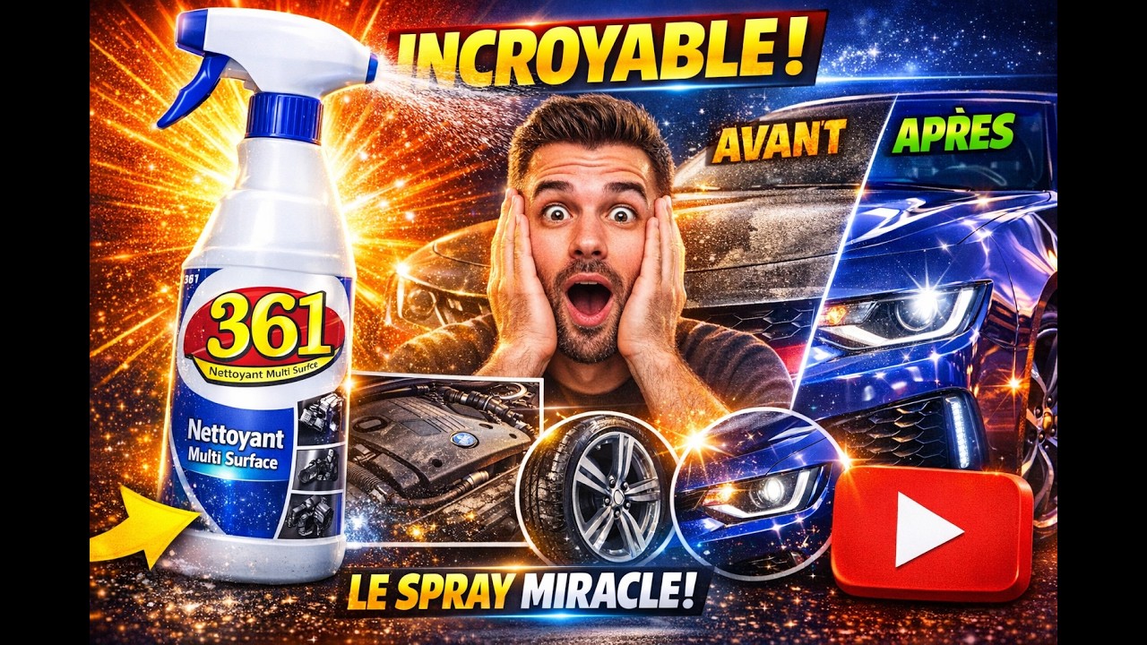 NETTOYER SA VOITURE SANS EFFORTS ! TEST APC SISBRILL