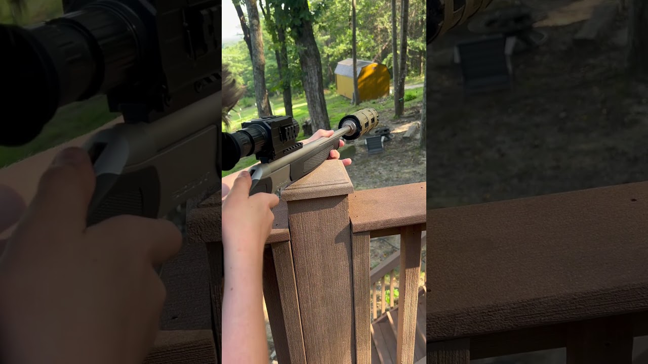 Episode 2 of shooting the CVA scout with subsonic 300 blk Fiochi 220 gr Q thunder Chicken