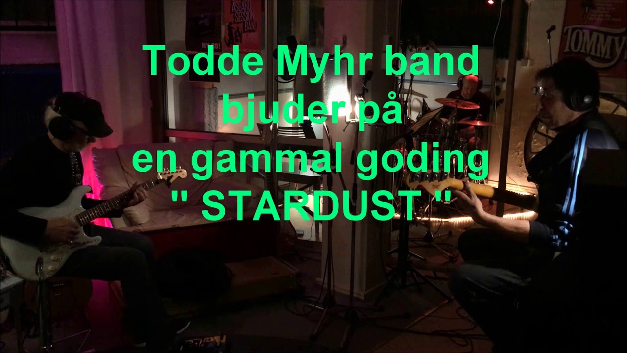 TODDE MYHR  STARDUST  inför release 2018