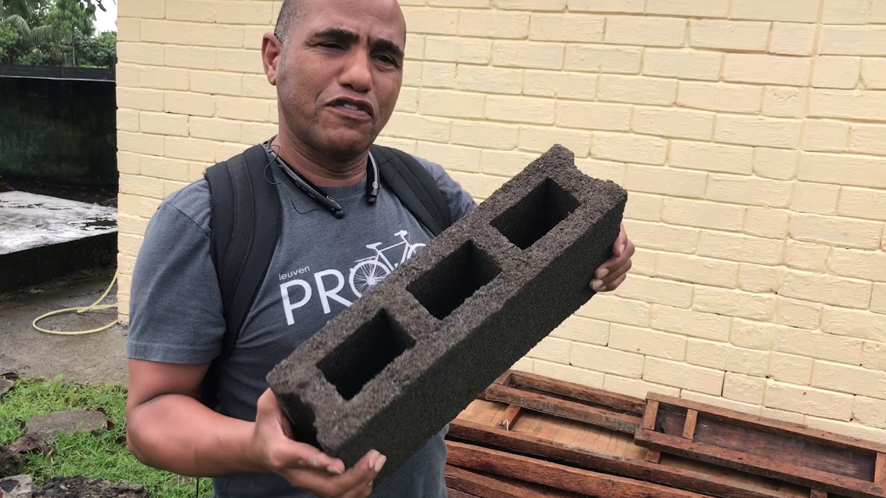 Paul Staples Head Butts a Hallow Tile: Why Use Compressed Earth Blocks