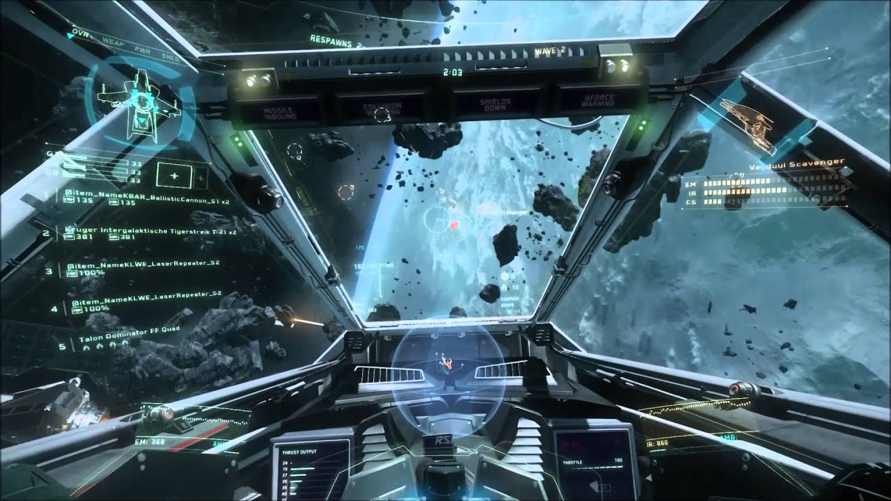 Star Citizen &mdash; сборка F7CM Ballistic Hornet &mdash; Arena Commander 1.0