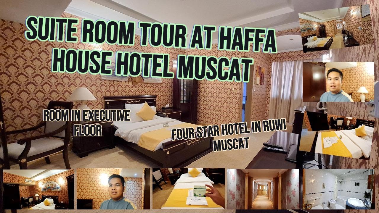 Haffa House Hotel Muscat - Suite Room Tour #hotel #hotelstays #muscat #ruwi #staycation