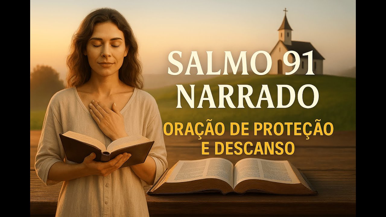 “Escute o Salmo 91 antes de dormir e sinta a proteção divina”