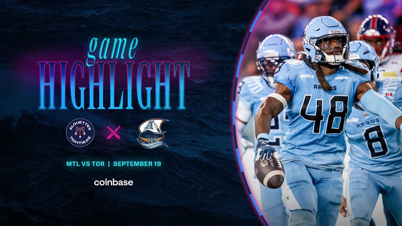 Game Highlights Presented by Coinbase | Week 16 Toronto vs. Montreal, September 19, 2025