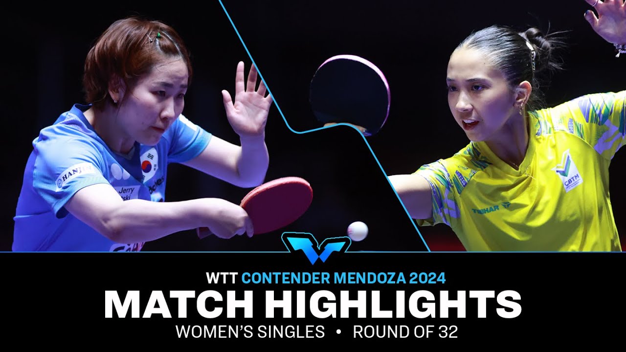 Lee Eunhye vs Giulia Takahashi | WS R32 | WTT Contender Mendoza 2024
