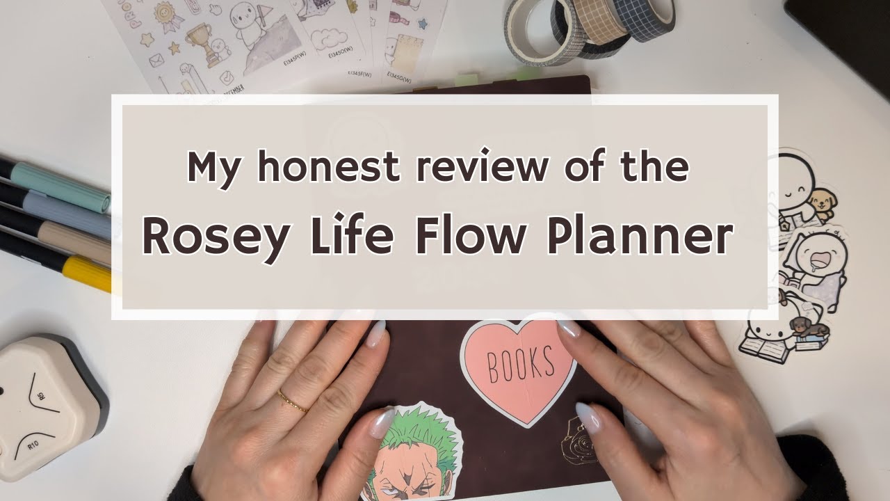 My thoughts on the Rosey Life Flow Planner so far (an honest review)