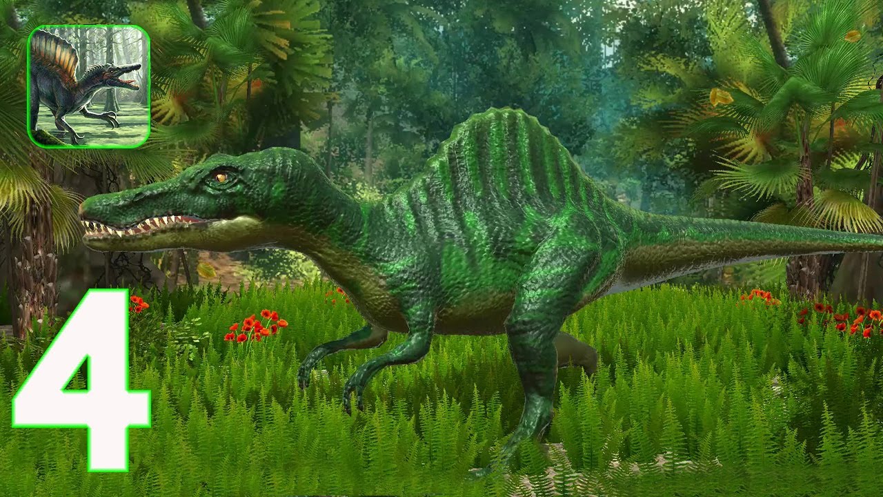 Spinosaurus Simulator Android Gameplay #4 Dinosaur Sim 21