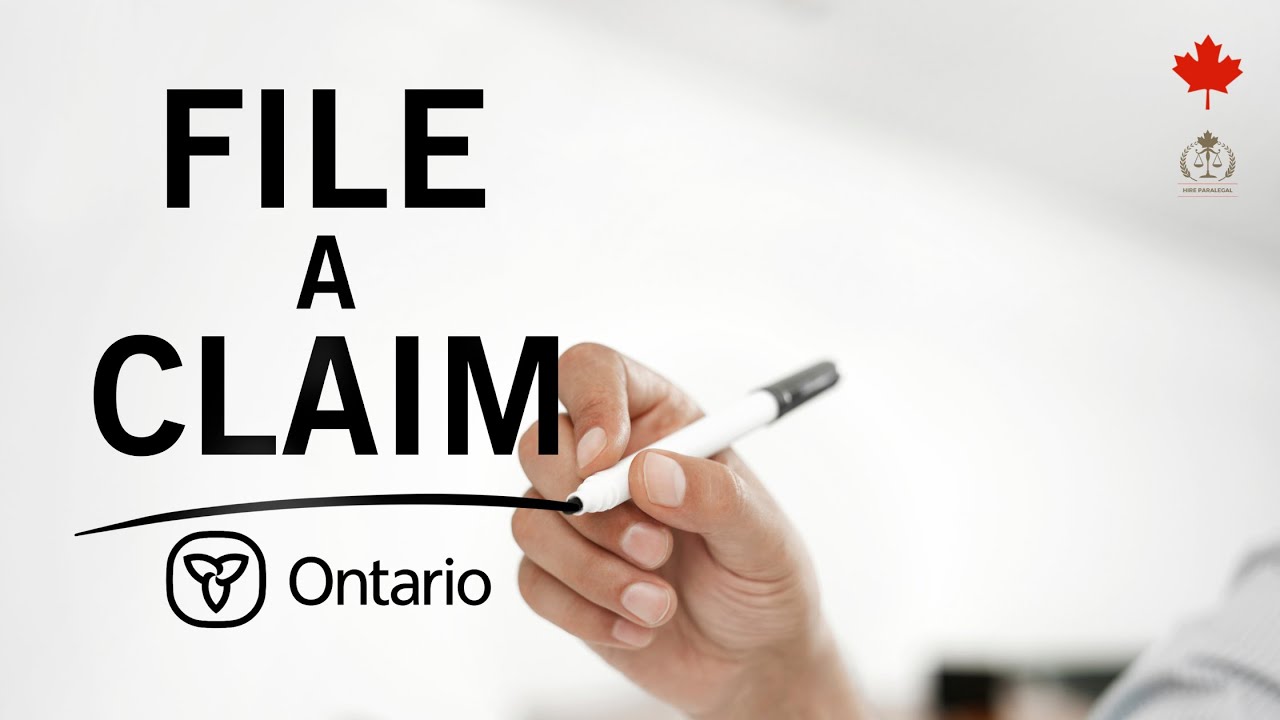 Step-by-Step Process For Small Claims In Ontario