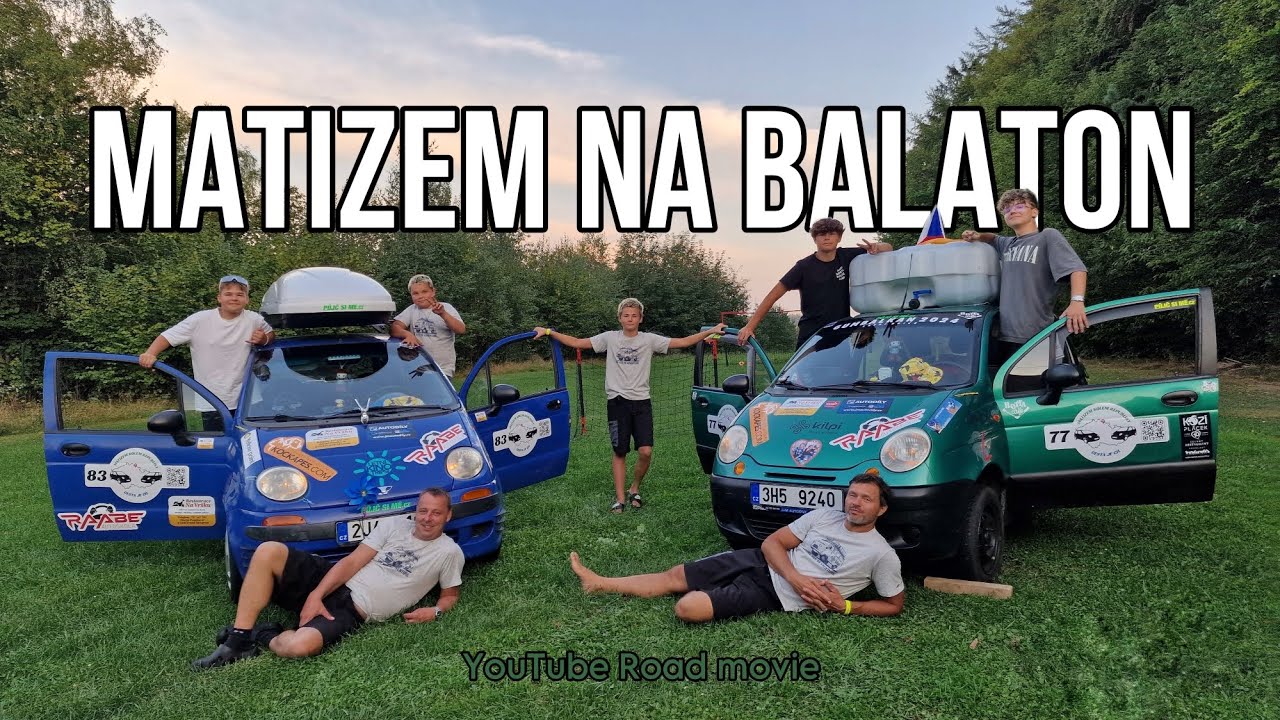 TAK JEDEM K BALATONU🚙🇭🇺 | Matizem na Balaton