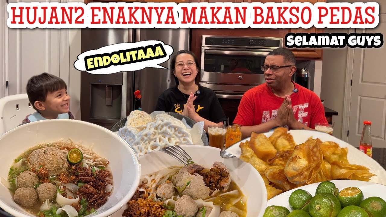 PALING COCOK HUJAN HUJAN MAKAN BAKSO PEDAS YA GA SIH? RESEP KUAH BAKSO MAKNYOS