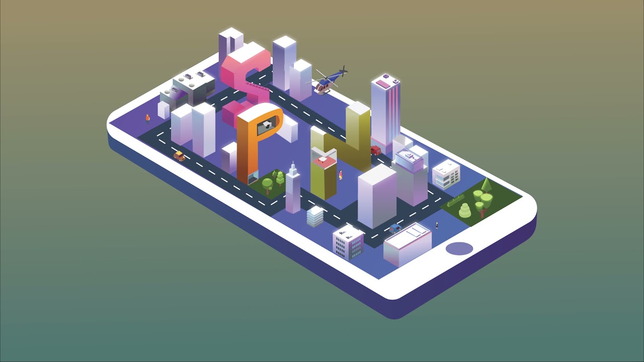 Isometric City Animation