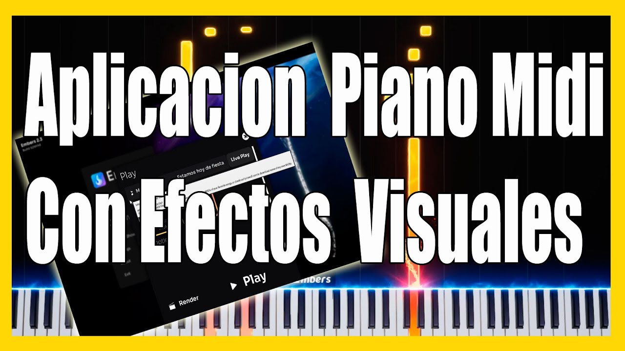 AplicacionPiano efectos Embers Piano