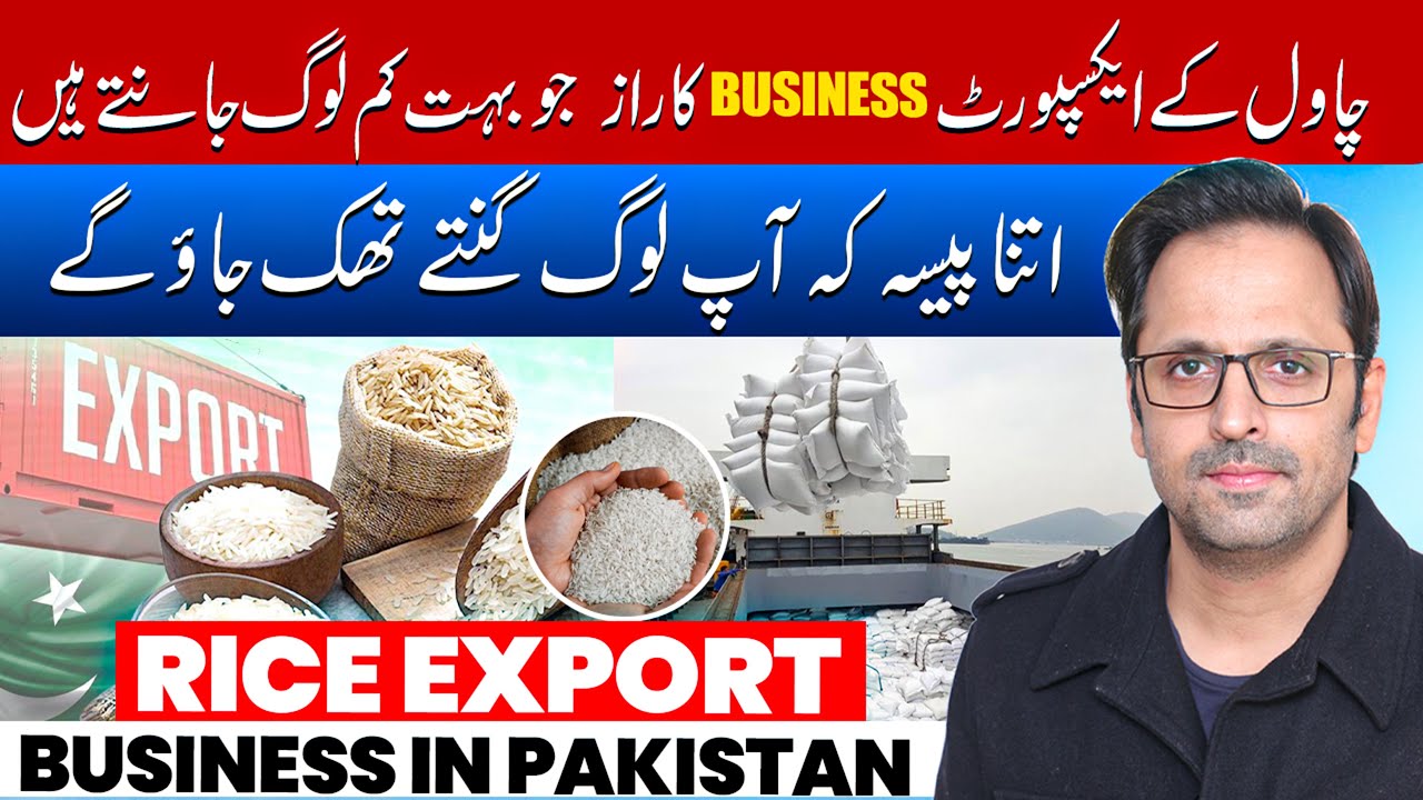 How to Start Rice Export in Pakistan | Full Procedure, Investment & Profit | Hussain Javaid Official