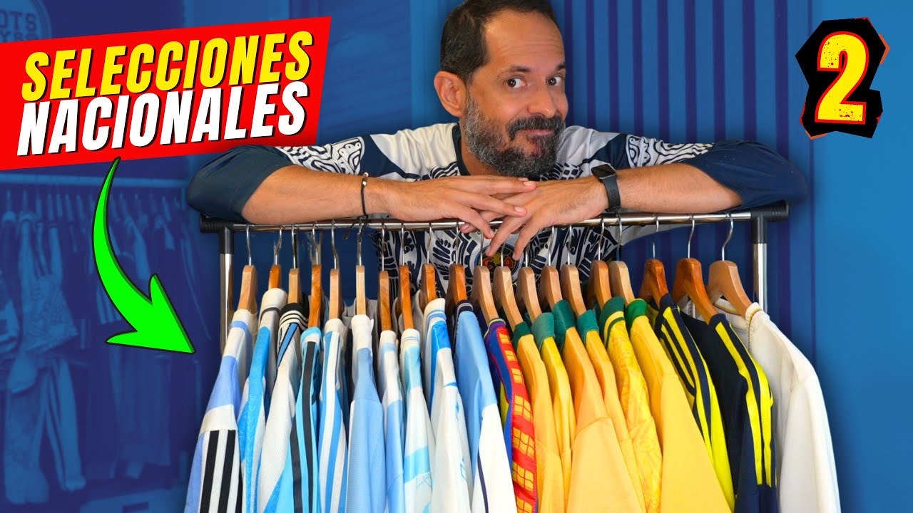 Descubre TODAS Mis Camisetas de Selecciones | La colección de Trikots