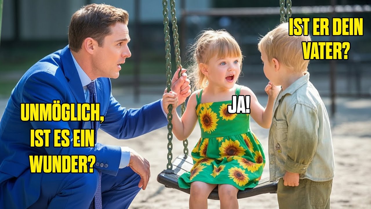CEO Nahm Seine Stumme Tochter Zum Spielplatz Und Erstarrte, Als Ein Junge Sie Erstmals Sprechen Ließ