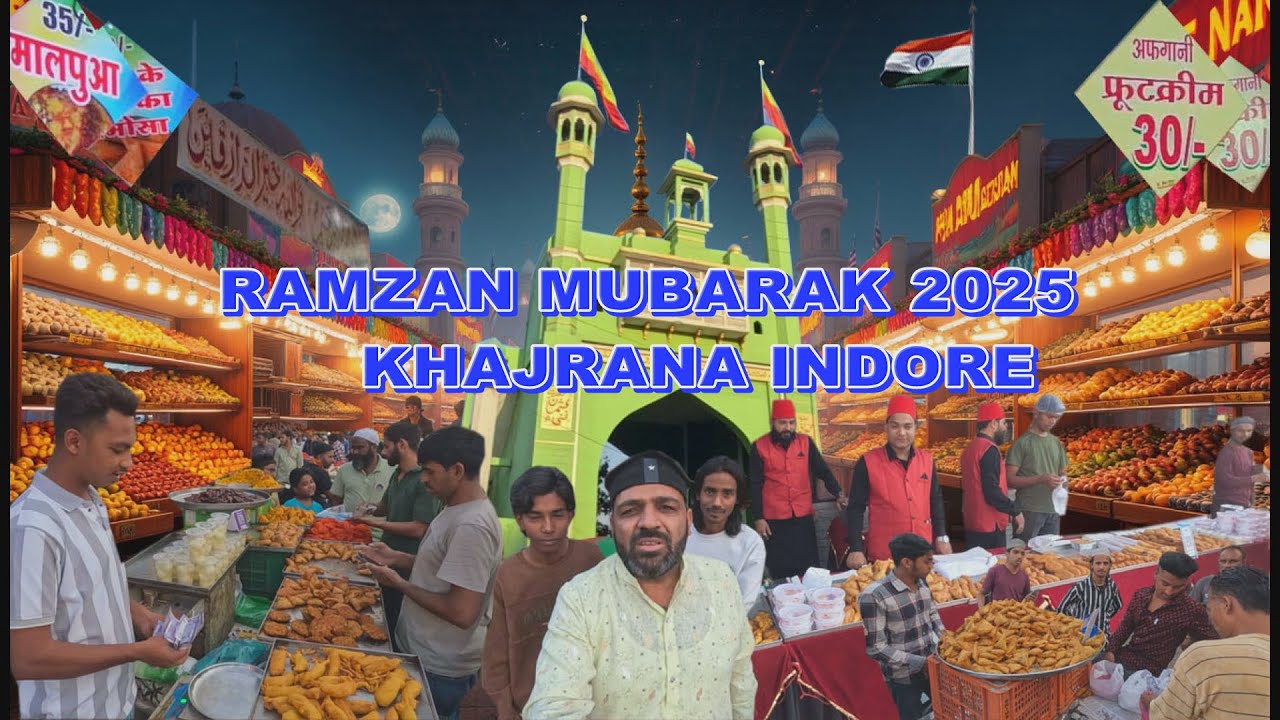 RAMZAN MUBARAK 2025 KHAJRANA INDORE