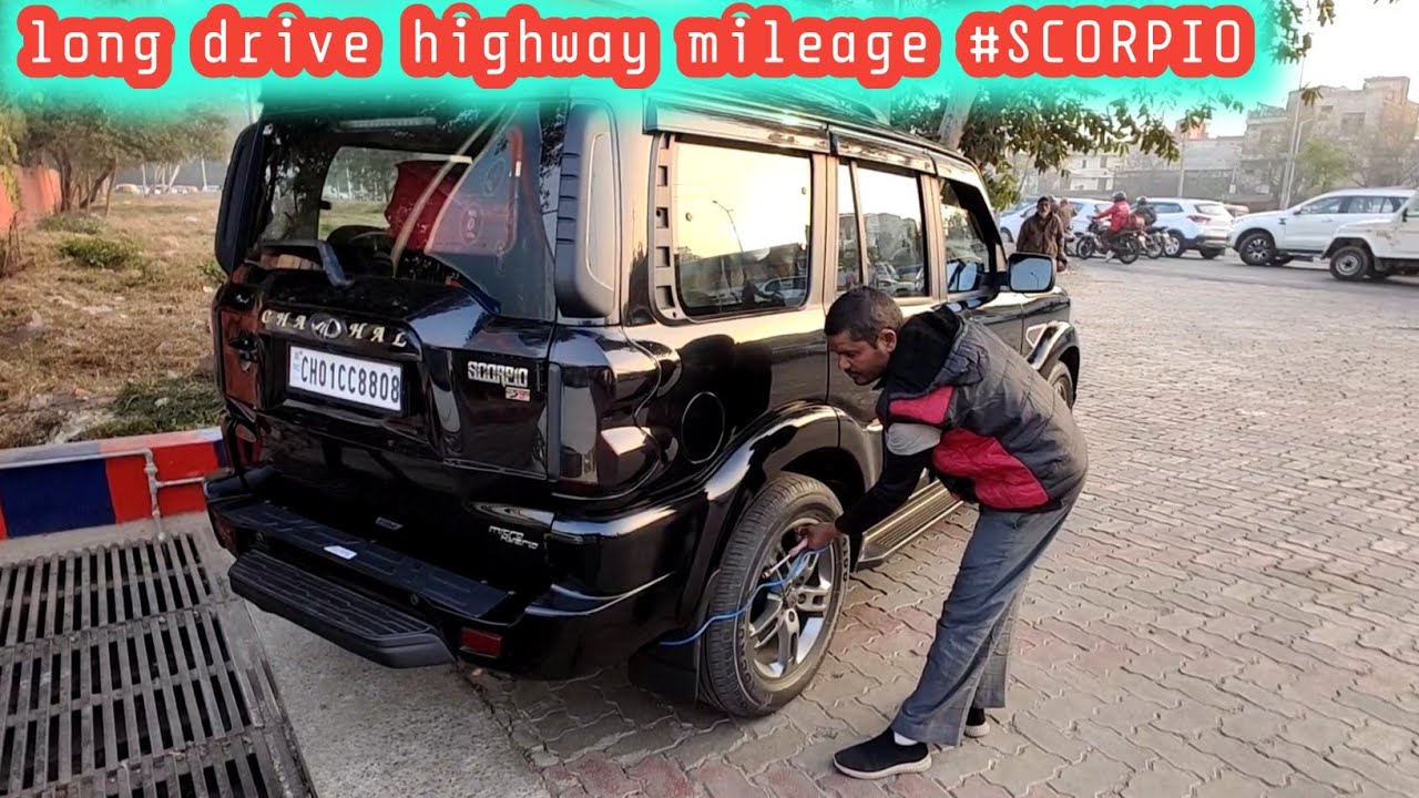 highway mileage !! scorpio bs6 continue on highway in single full tank
