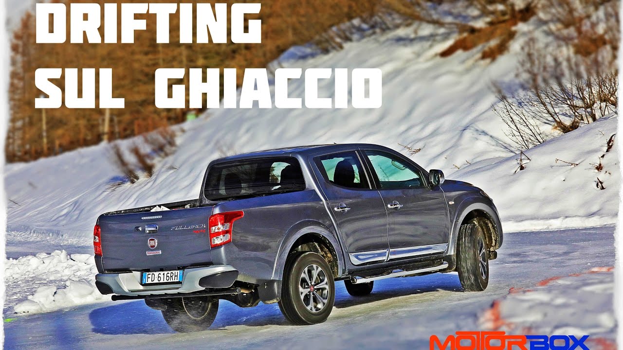 Fiat Fullback: drifting sul ghiaccio | Come divertirsi in montagna