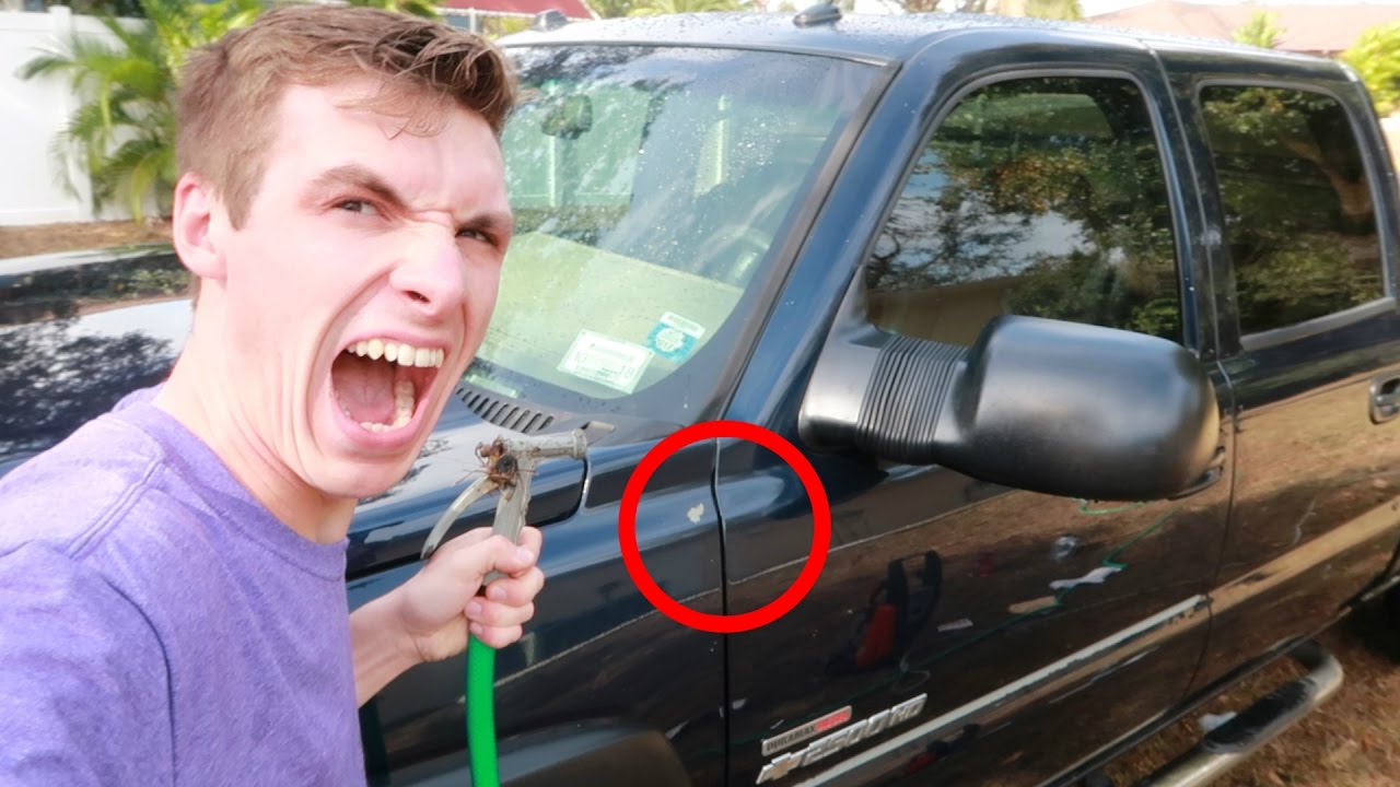 DESTROYING MY TRUCK'S PAINT!!!